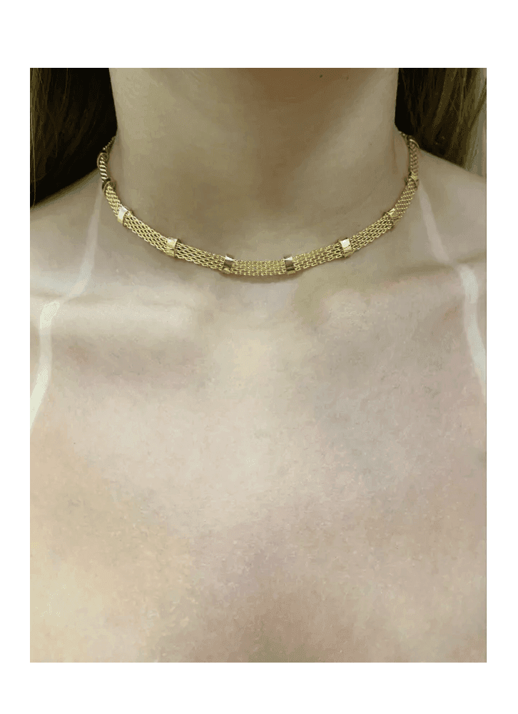 CHOKER FIO MALHA