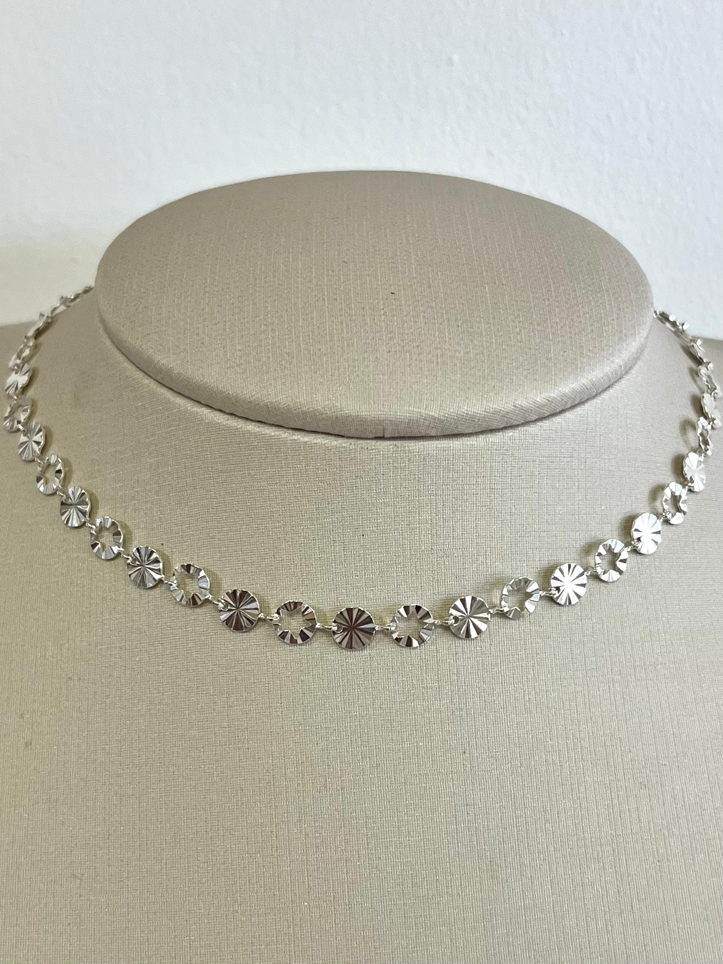 CHOKER PLISSADA PRATA